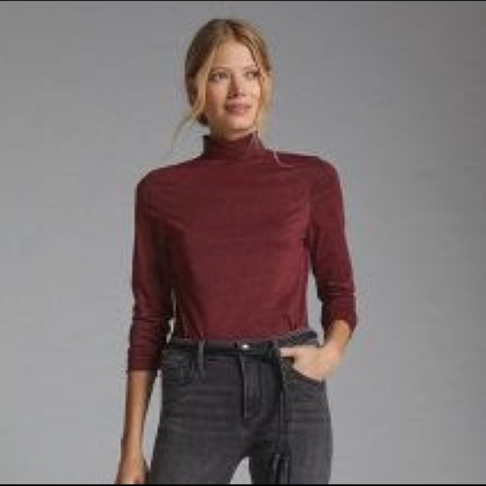 DAILY PRACTICE BY ANTHROPOLOGIE SHIMMER OPEN-BACK BODYSUIT